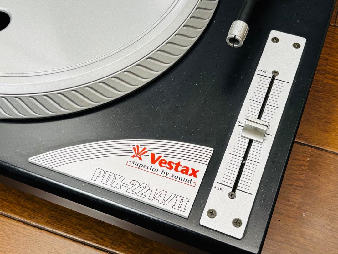 Vestax ターンテーブル　PDX-2214/II★PDX-a1兄弟モデル？