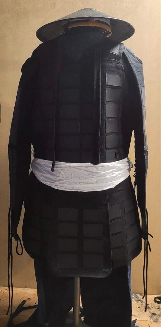 等身大　畳鎧(手作り甲冑)
