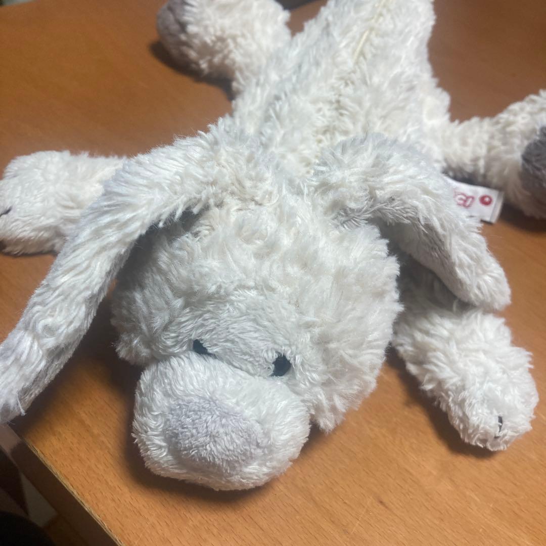 ウサギ型ぬいぐるみペンケース