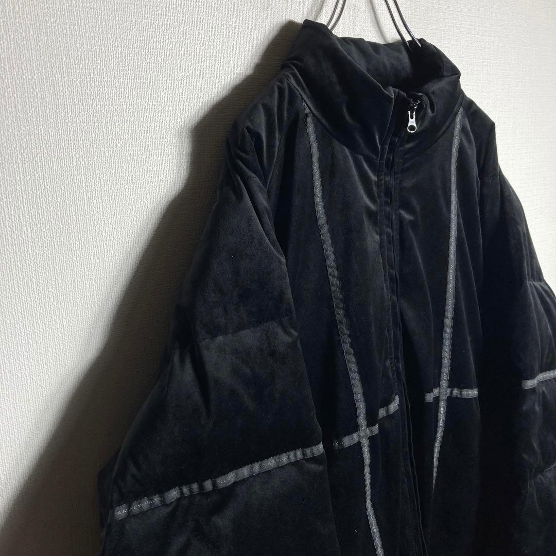 【美品】タイトブースプロダクション×ブラックアイパッチ ベルベット ダウン.