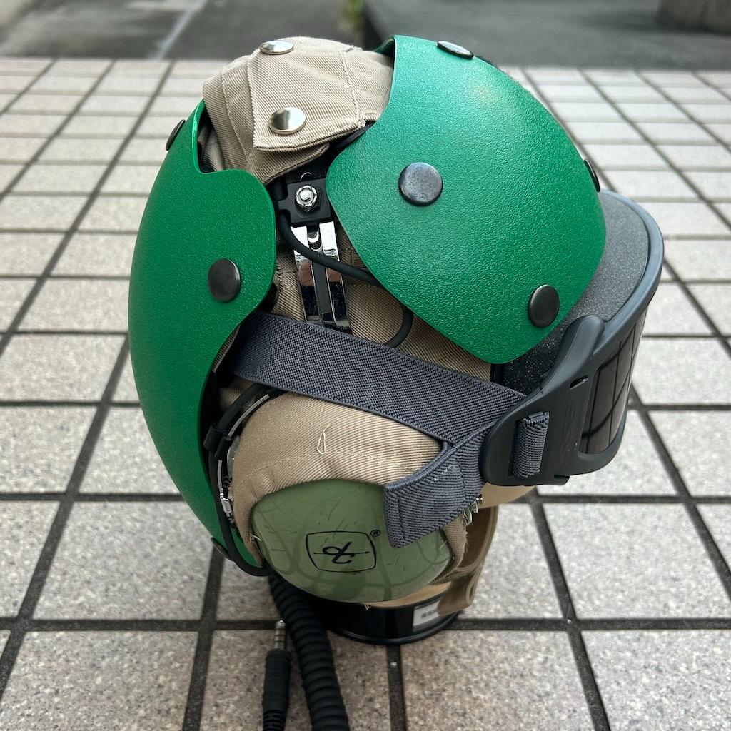 米軍　デッキクルーヘルメット　FLIGHT DECK　グリーン　ミリタリー ・２