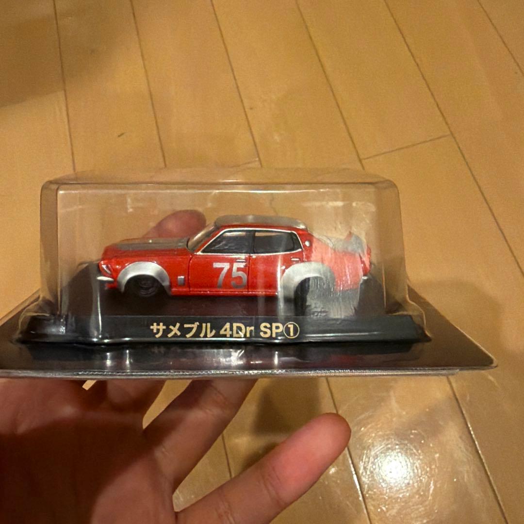 サンプル 4dr SP1 赤 ミニカー