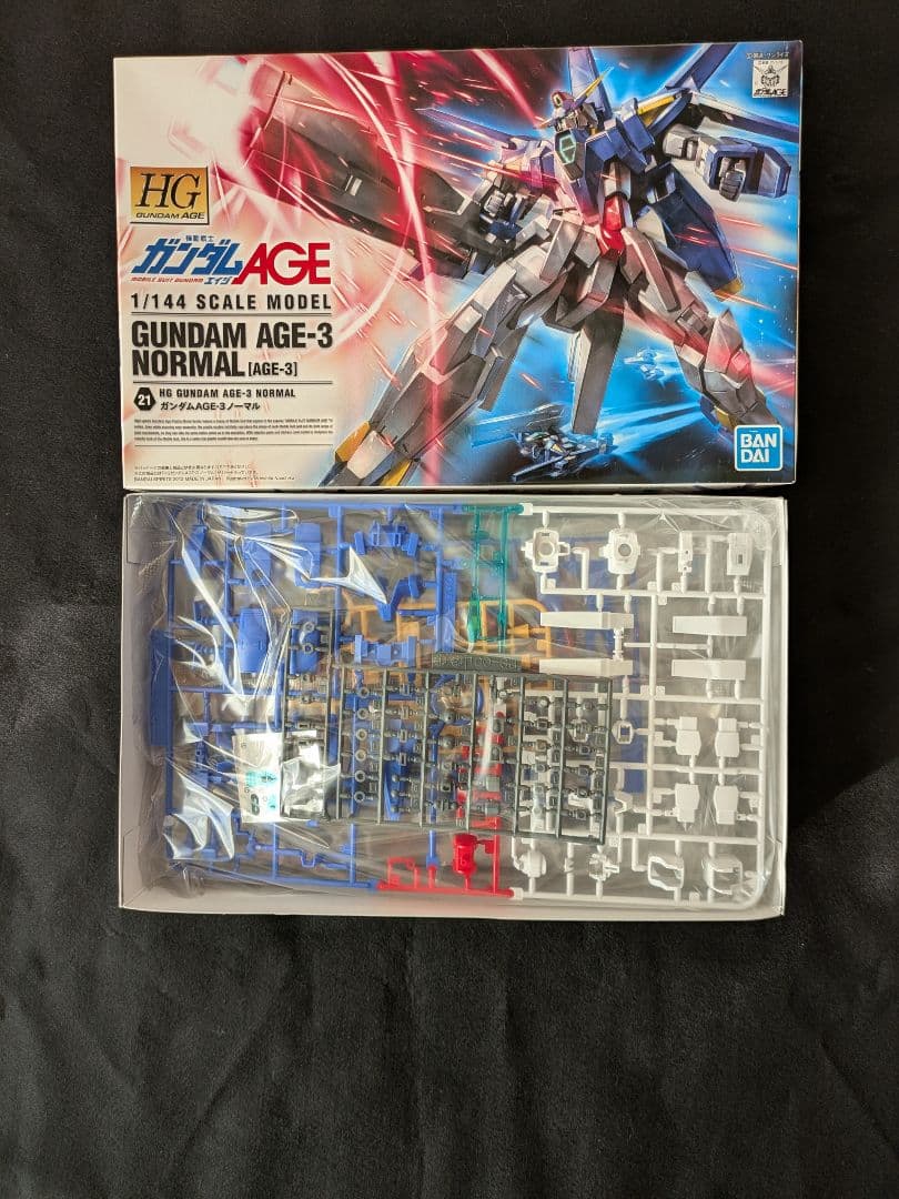 【ガンプラまとめ売り】　 ガンダムAGEシリーズ未組立品7点セット