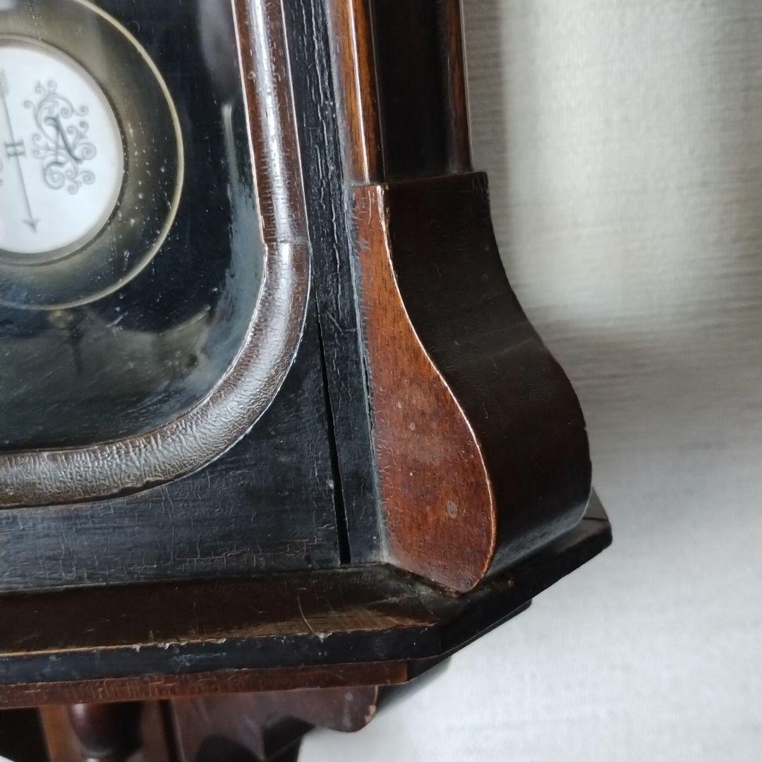 S*y様 アンティーク　掛時計　精工舎　巴里　古時計　初期型　ゼンマイ式　振り子