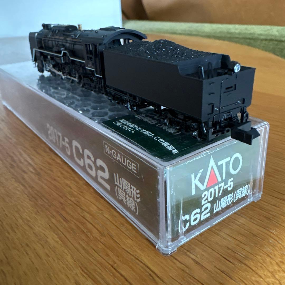【新同】KATO 2017-5 C62 山陽形呉線安芸HM付 付属品未開封 11