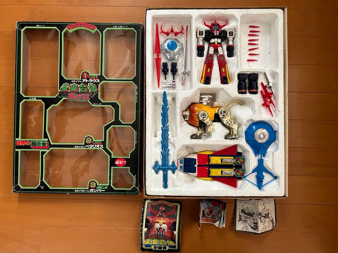 ポピー超合金ダルタニアス【中古/青盾！/箱緑】