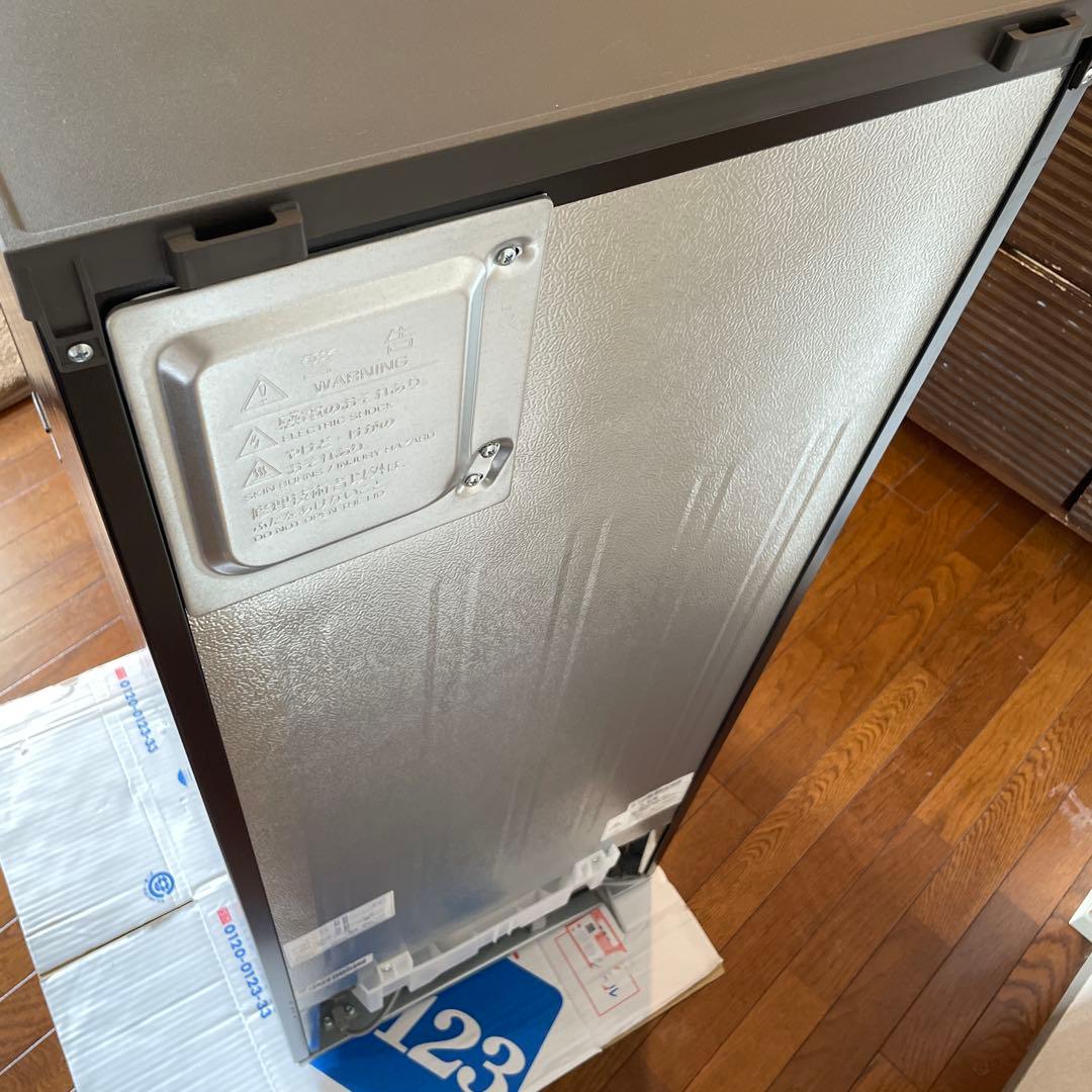 シルバー 2ドア冷蔵庫AQUA23年製135L AQRー14N(S) アクア