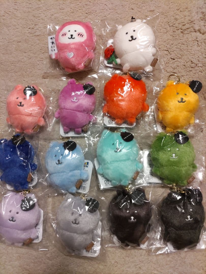 ナガノのくま カラーマスコット 12色コンプ＋かわいい＆ローズ 14種