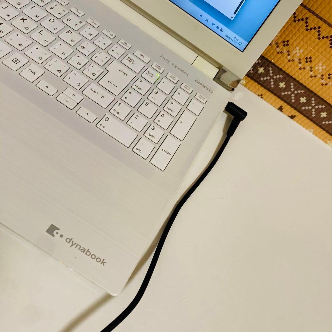 Y948 TOSHIBAノートパソコンSSD第7世代Windows11オフィス付