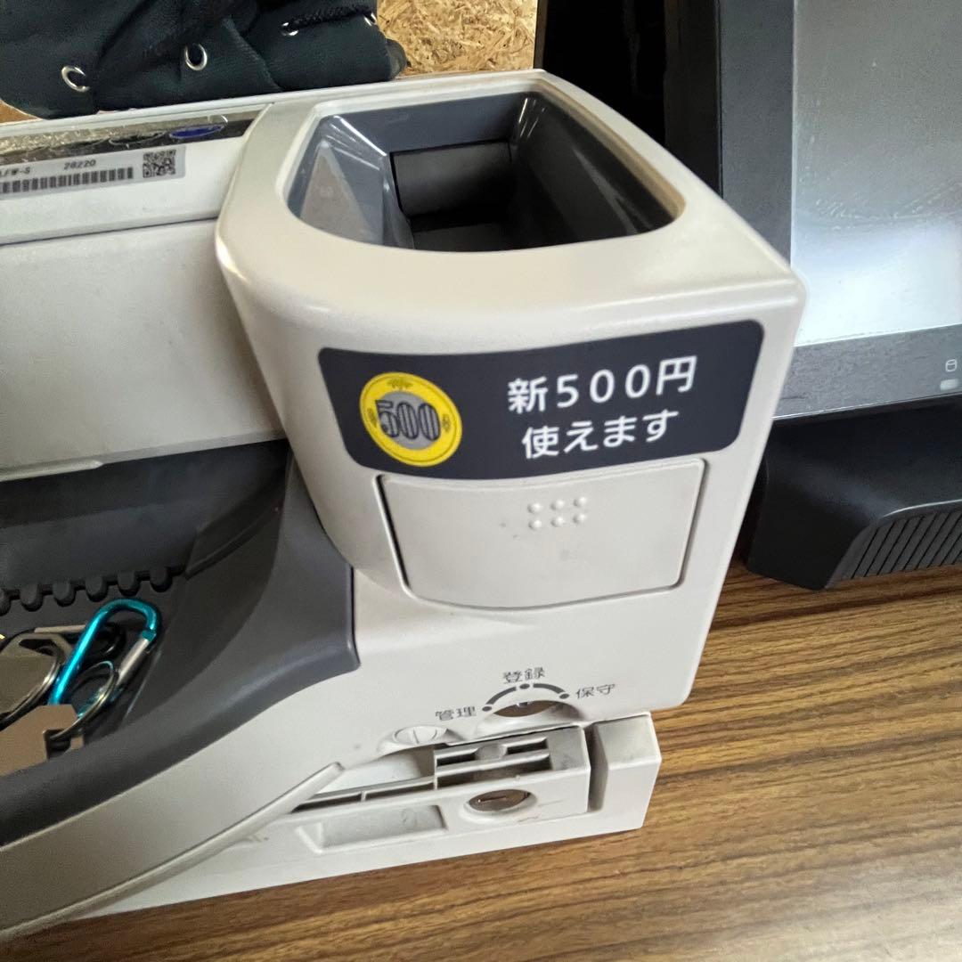 【即使用OK】新紙幣対応！東芝 TEC 自動釣銭機付きレジ一式セット