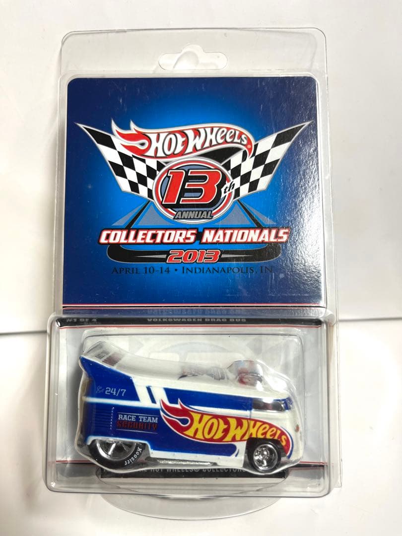 ホットウィール コレクターズナショナルズ限定　HWレースチームブルー　ドラバス
