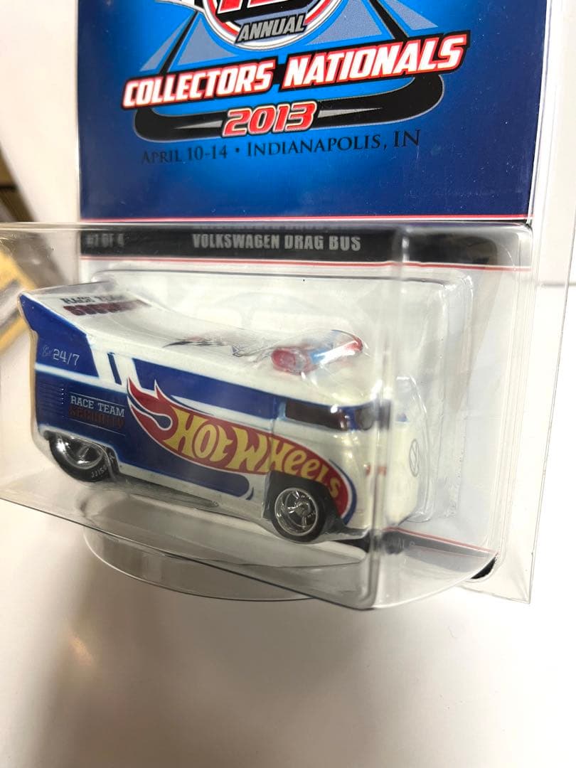 ホットウィール コレクターズナショナルズ限定　HWレースチームブルー　ドラバス