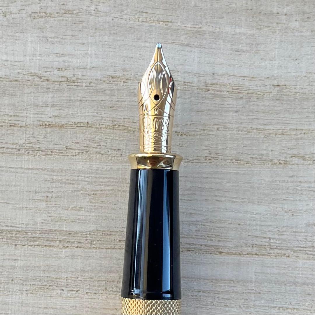 クロス タウンゼント 23Kゴールドプレート 500本 限定 万年筆 字幅 M