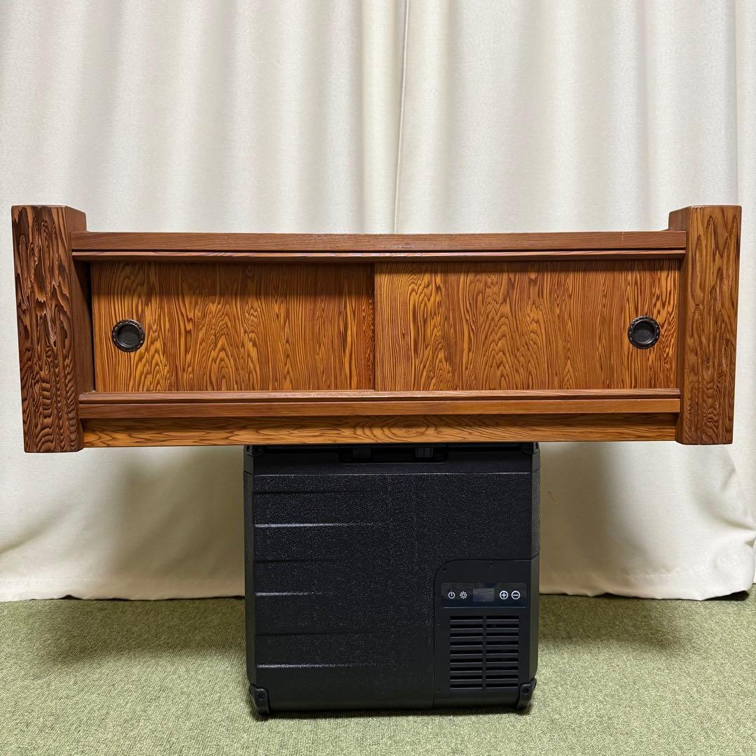 希少 アンティーク 屋久杉 置き床 飾り棚 花台 昭和 レトロ 和風 和室 家具