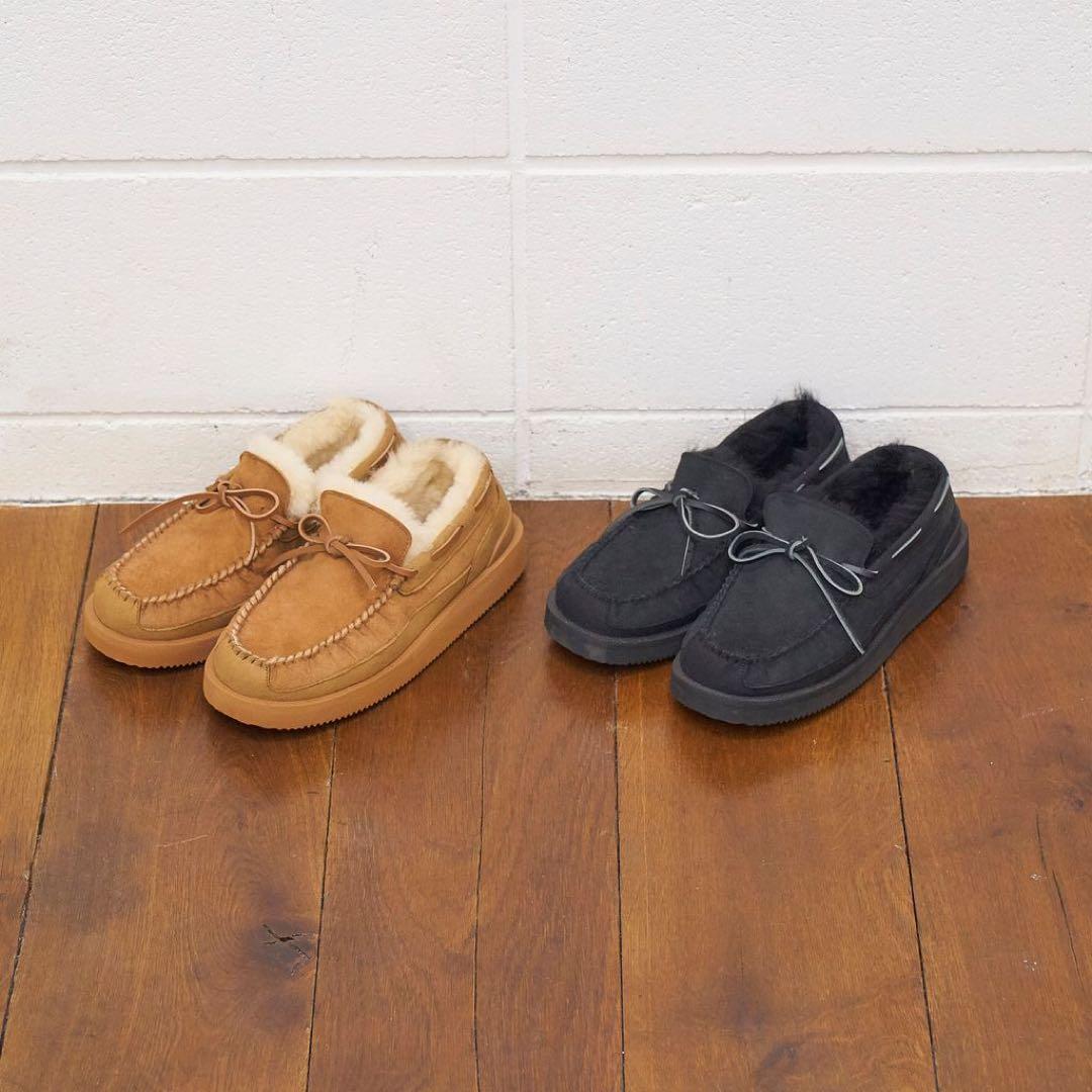 UNUSED 19FW SUICOKE ムートン モカシン 28cm