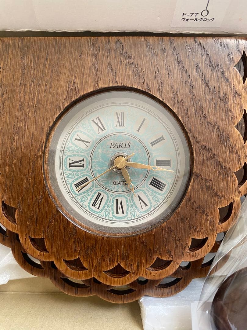 パリの雑貨屋　ウォールクロック　振り子時計