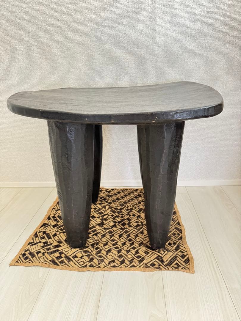 セヌフォ族　スツール　特大　希少サイズ