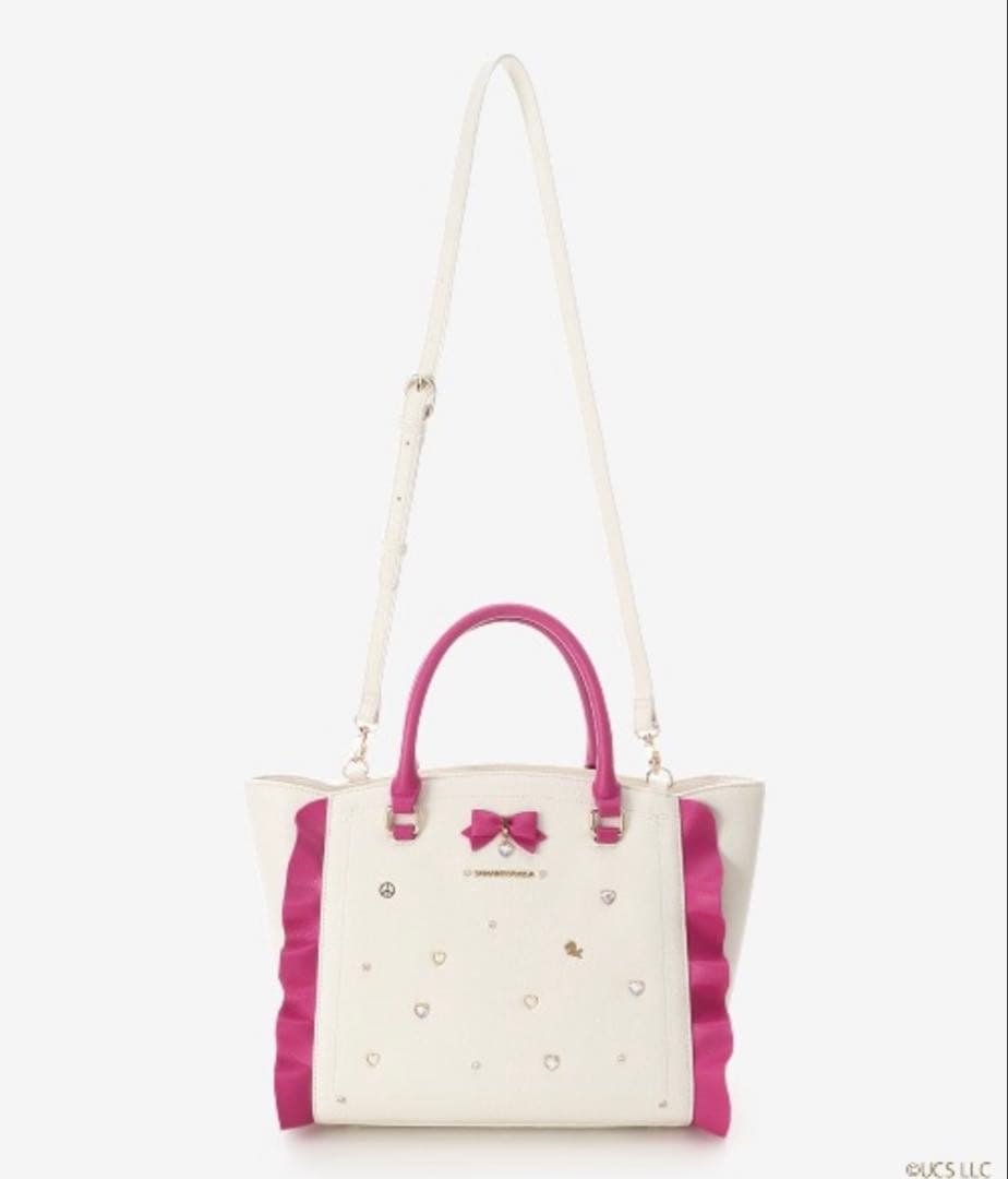 サマンサベガ　ビジューフラッター　ミニピンク