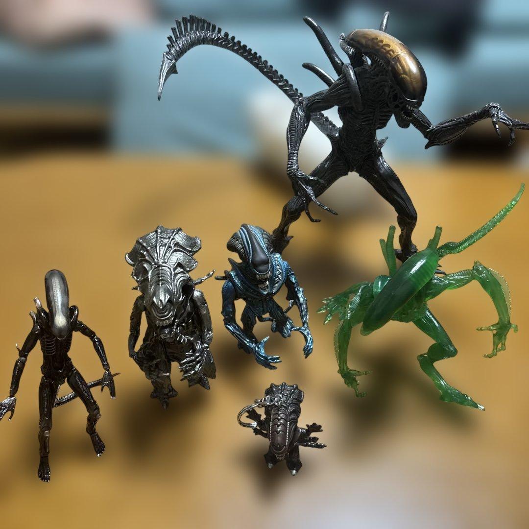エイリアン フィギュア ゼノモーフ まとめ売り 6体 セット