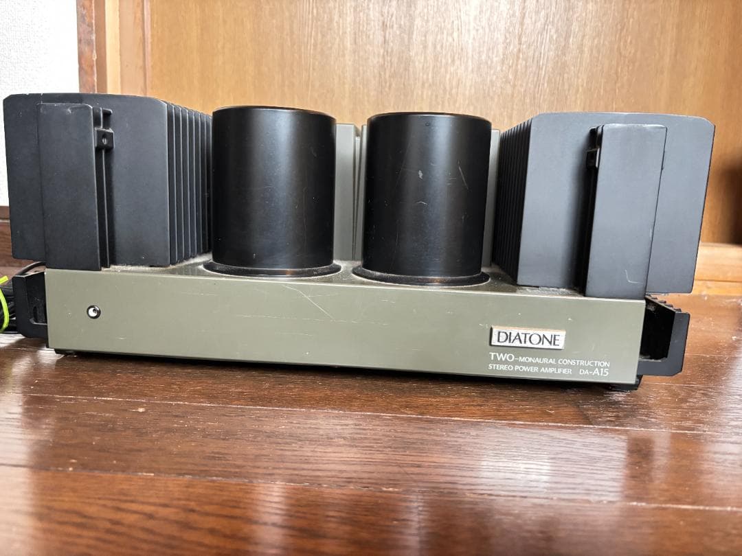 DIATONE DA-A15 ステレオパワーアンプ 本体（通電音出し確認すみ）