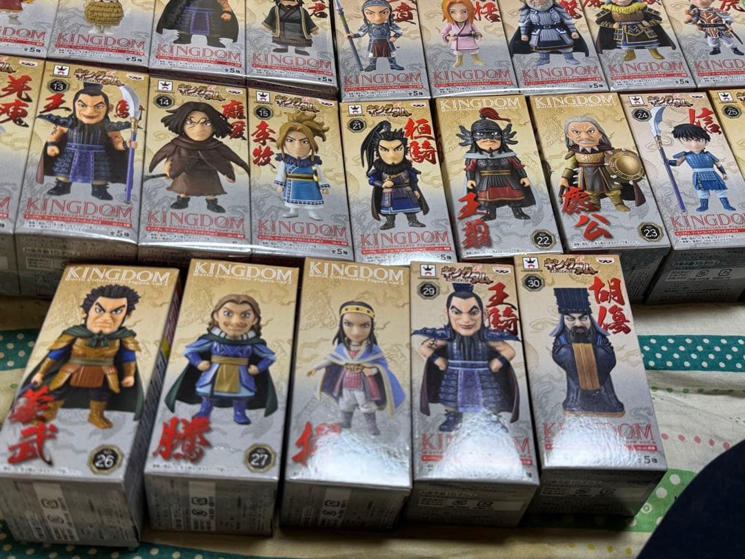 キングダムKINGDAM一番くじワールドコレクタブルフィギュア39種コンプ