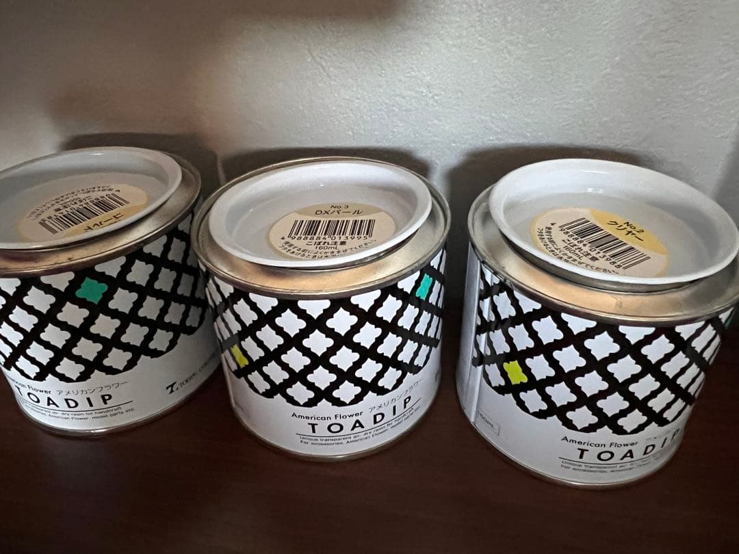TOADIP 塗料セット アメリカンフラワー　ディップフラワー