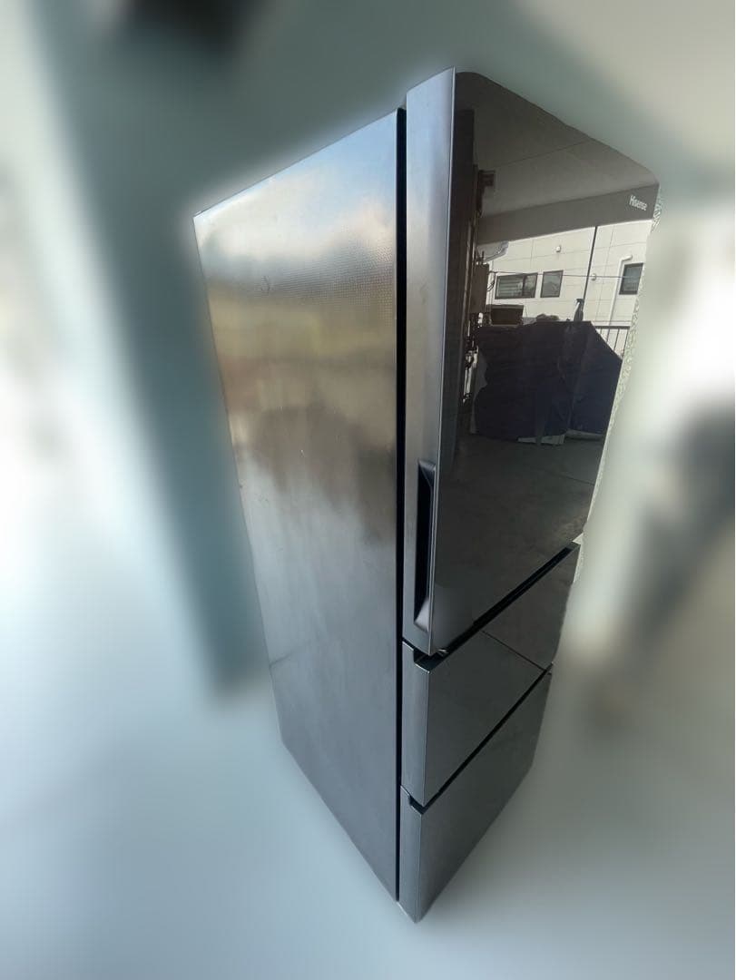 値下げ【福岡県限定】送料設置無料 Hisense 冷蔵冷凍庫 282L