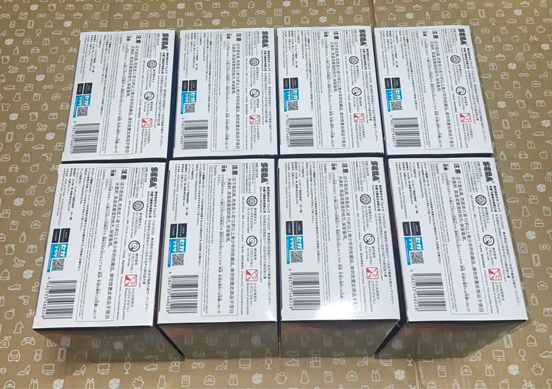 鬼滅の刃　XrossLink フィギュア　猗窩座　煉獄杏寿郎　２種８個セット