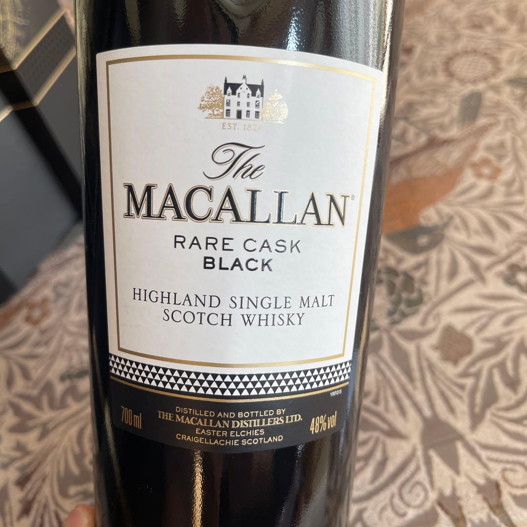 マッカラン レアカスク ブラック 700ml 箱付き 未開封