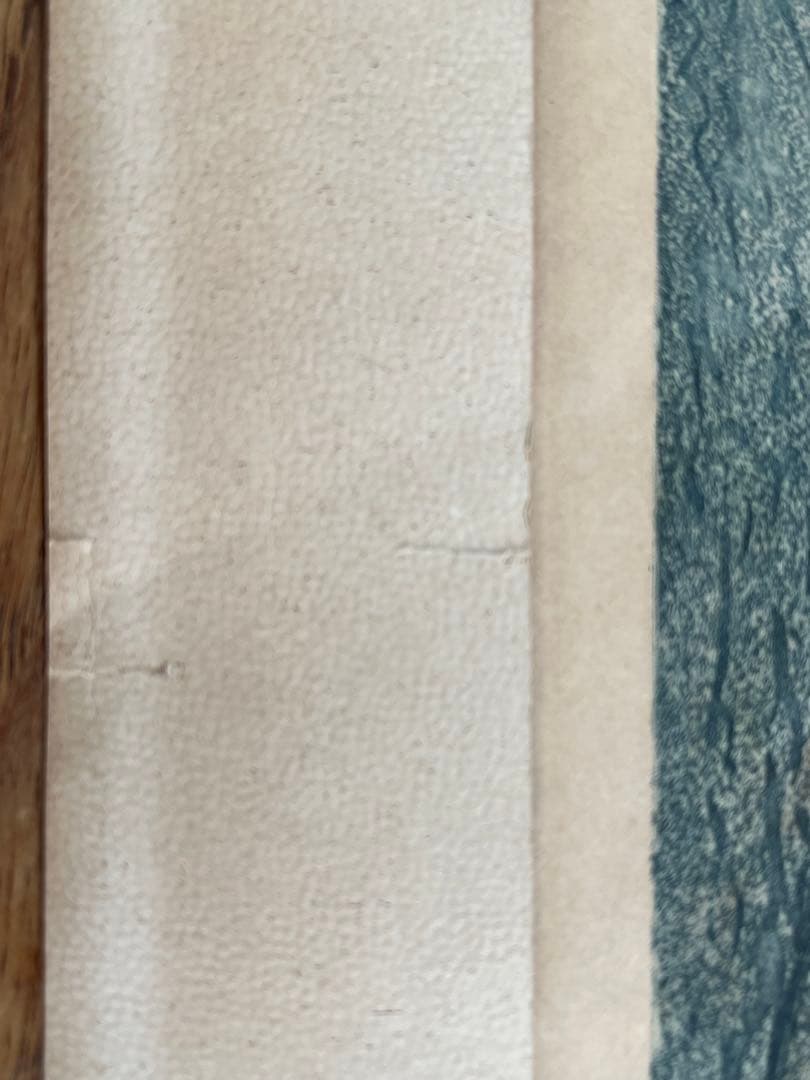 アンティーク　版画　サイン付き　No.入り