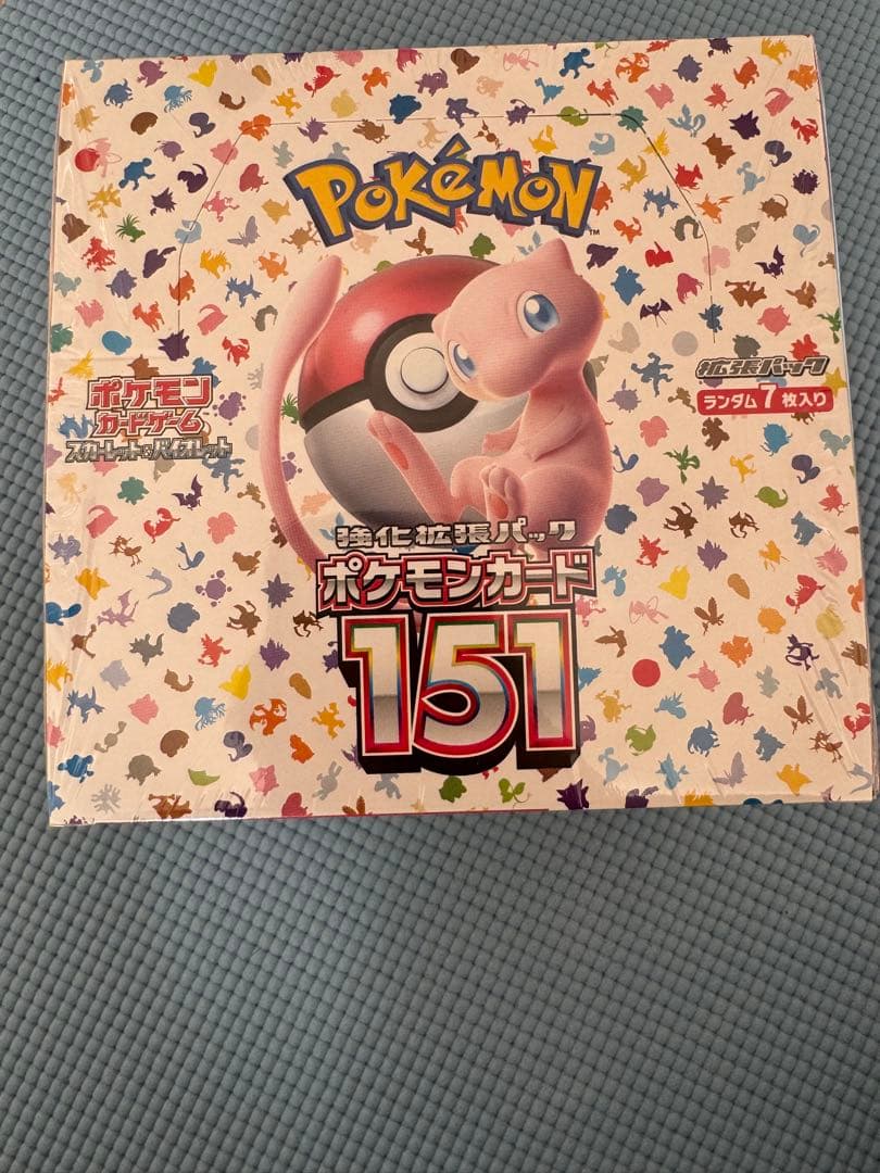 ポケモンカード151 未開封BOX シュリンク付き