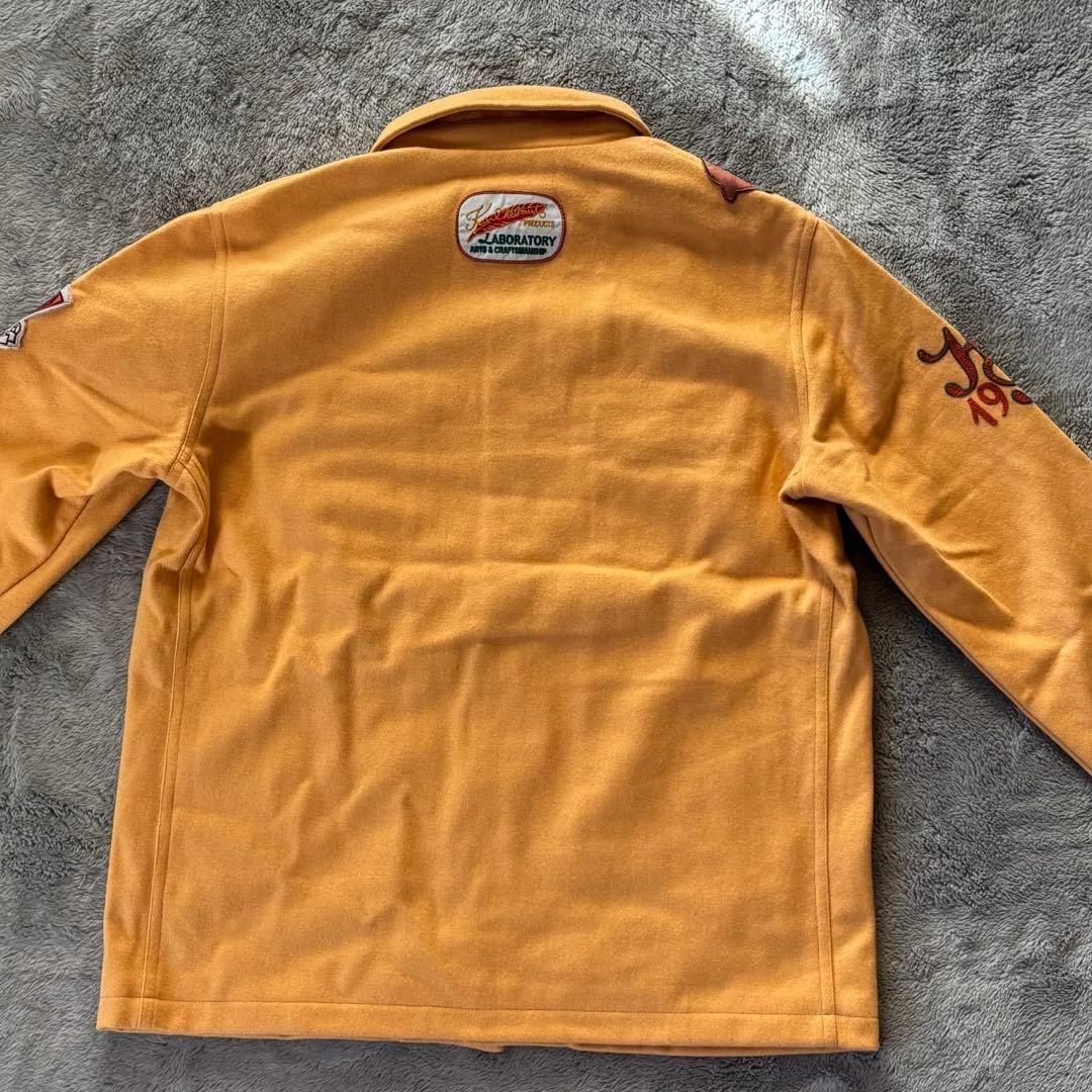 Karl Helmut カールヘルム ワッペンジャケット L マスタード