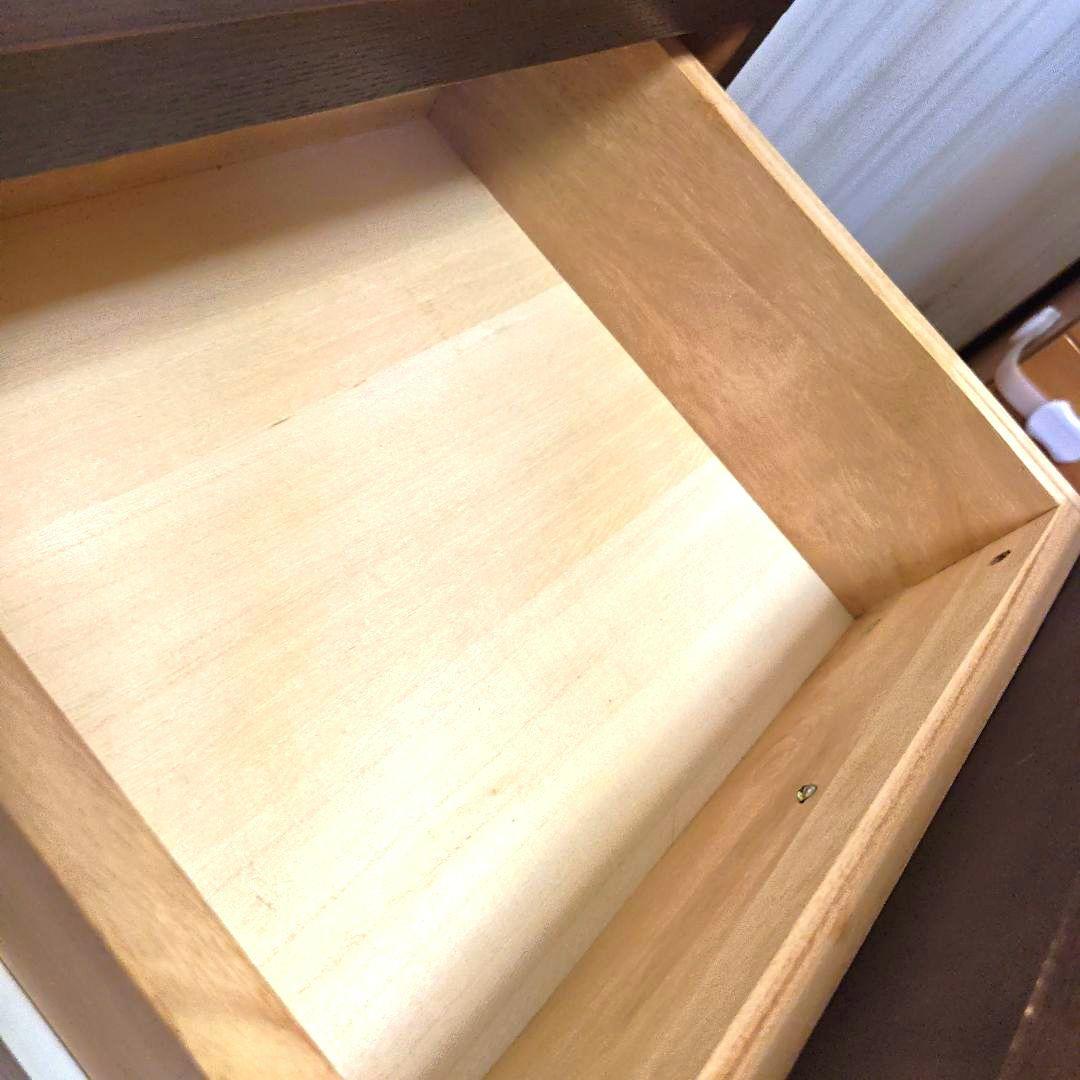 【美品】大塚家具 コンセント付きサイドテーブル／ナイトテーブル