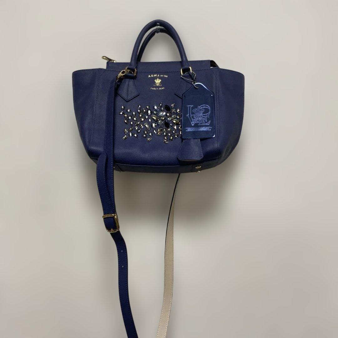 美品　A.D.M.J エーディーエムジェイ アクセソワ　ビジュー　2WAY