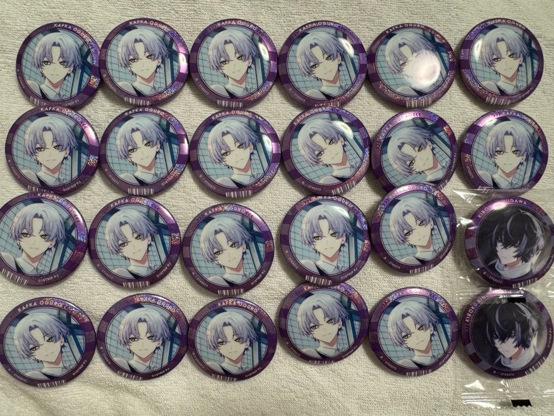 大黒可不可 缶バッジ 22個 衣川季助2個 セット