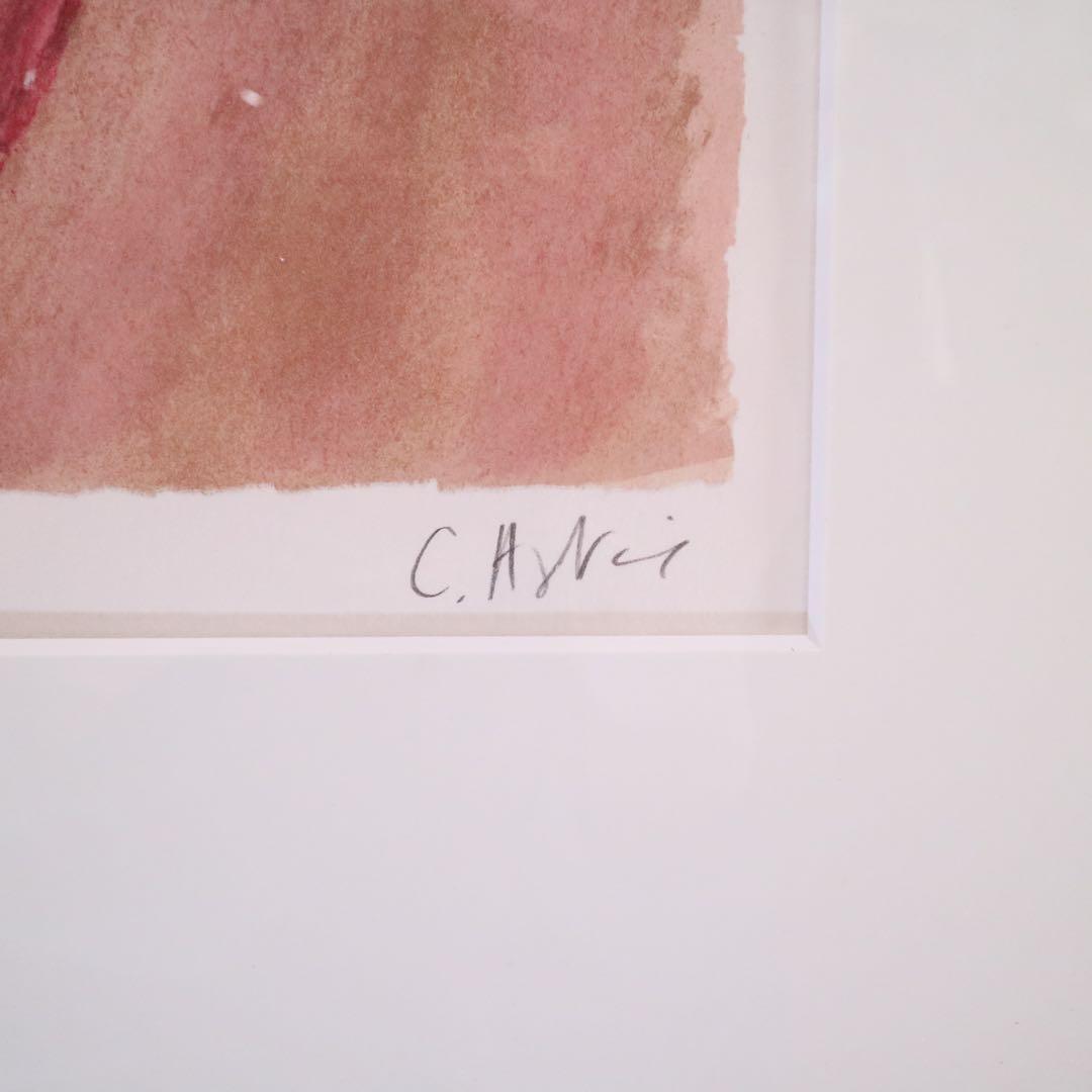 クレール アステックス バラの冠のアンヌ リトグラフ 真作