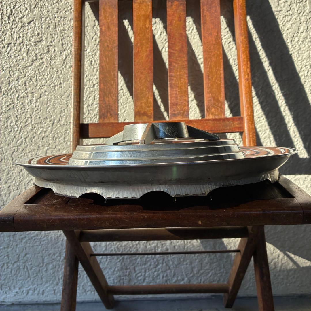 希少品！アメリカヴィンテージアメ車ホイールキャップ　USAガレージ/50s60s