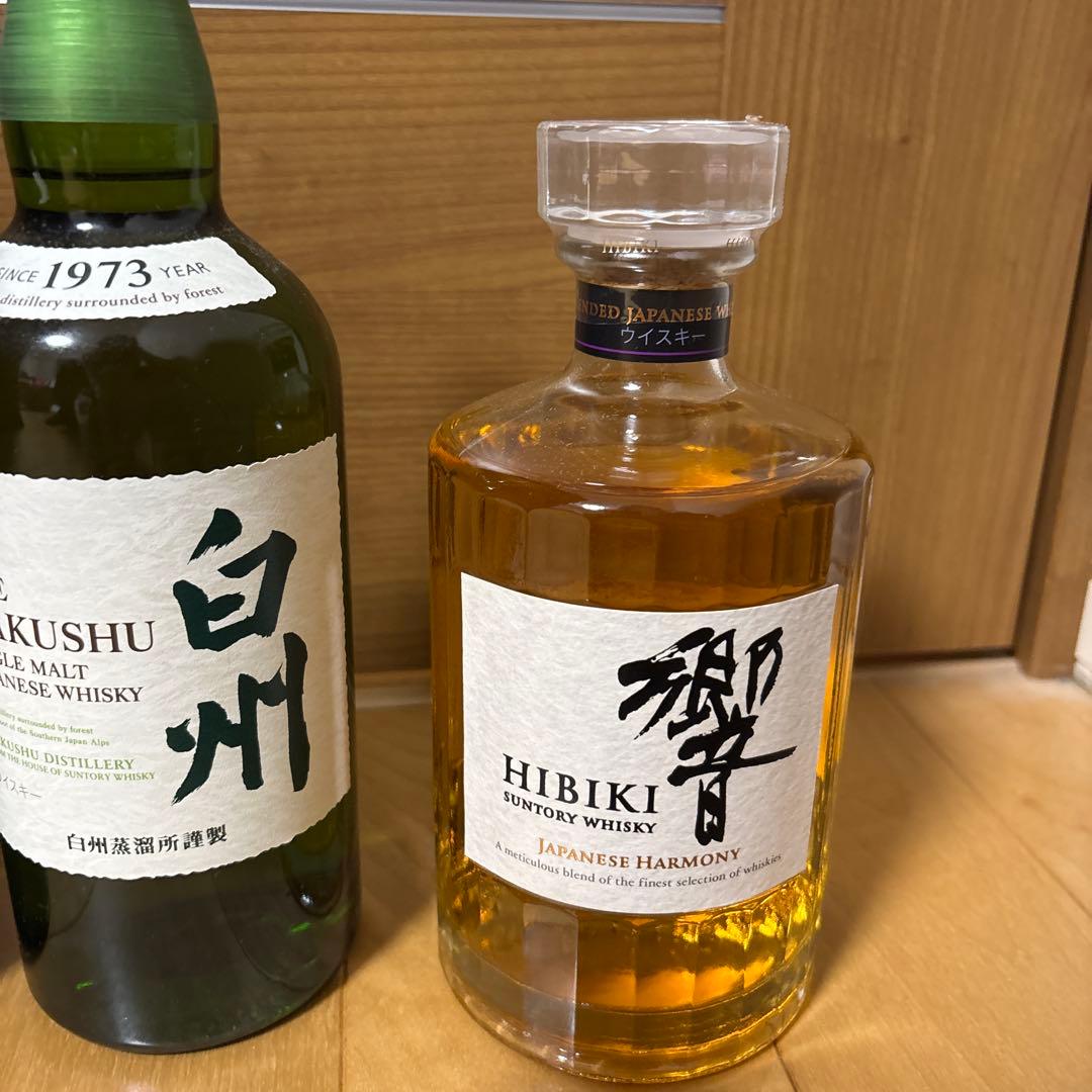 k*a様 山﨑2本白州2本　響1本　合計5本