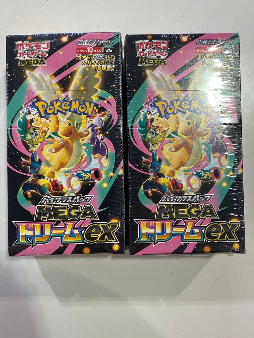 MEGA メガドリームex 2box シュリンク付き 新品未開封