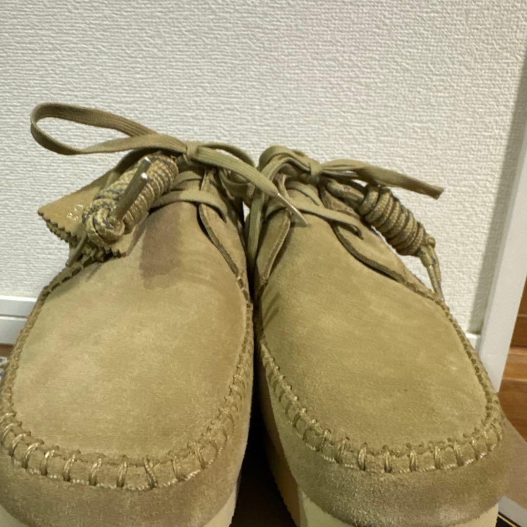 【未使用品】クラークス ウィーバー ゴアテックス メープルスエード UK8.5