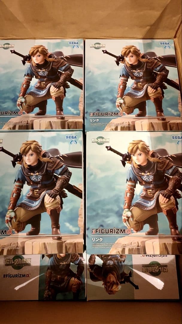 ゼルダの伝説 ティアキン FIGURIZMα フィギュア リンク 12個セット