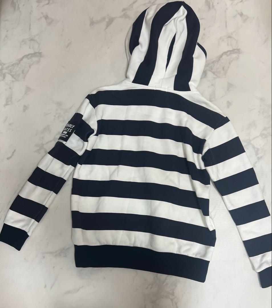 PEARLY GATES パーカー ボーダー　2 コットン100