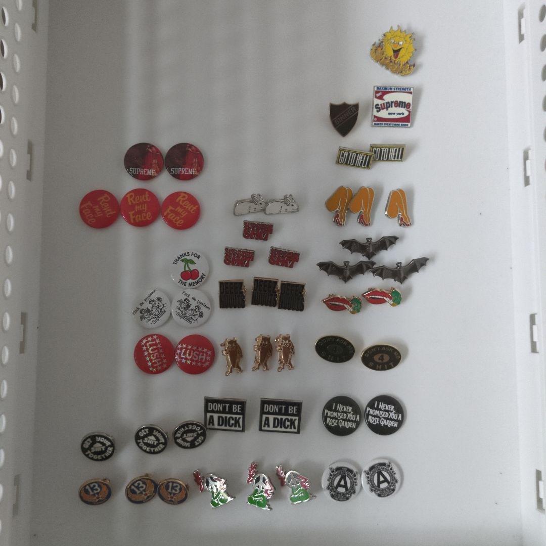 supreme ピンズ 10こ