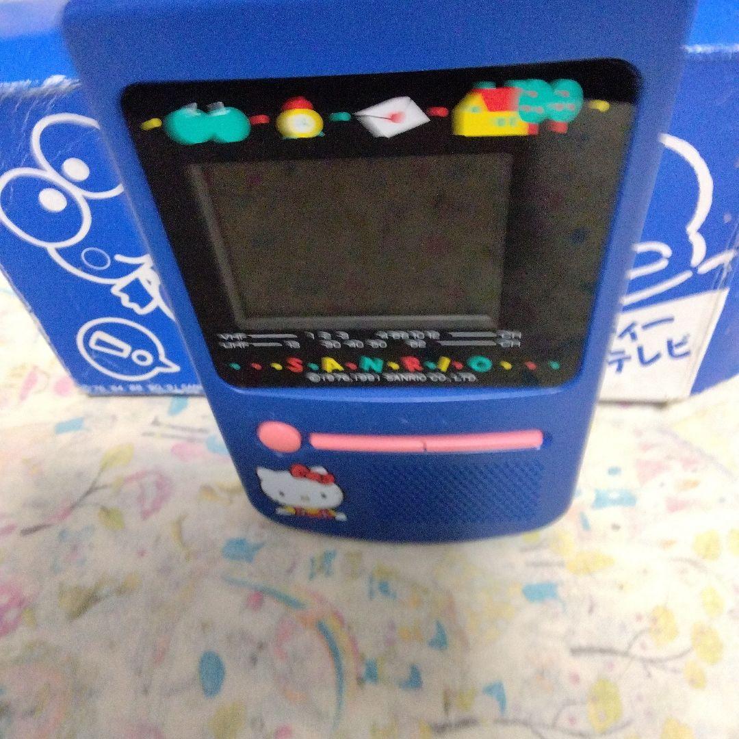 訳あり　SANRIO ハンディーテレビ ハローキティ　1991年