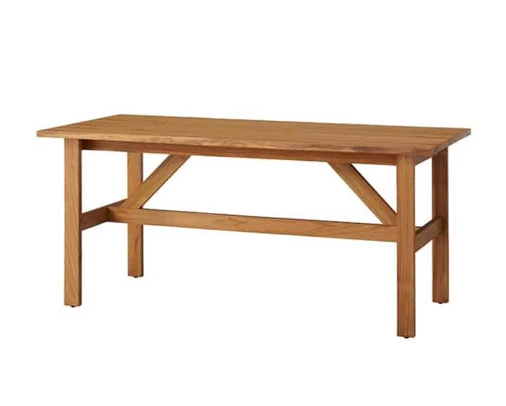 UNICO SOTO 耳付き ダイニングテーブル W1600