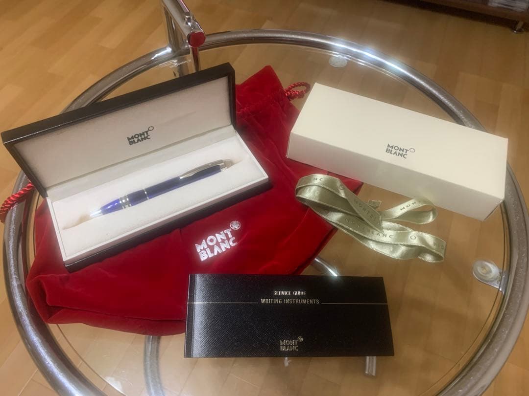 未使用 モンブラン スターウォーカー クールブルー