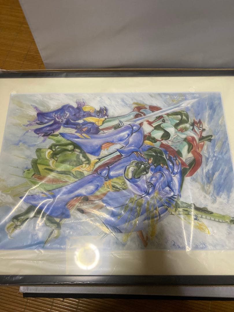 聖戦士ダンバイン　複製原画　未使用　ダンバイン　複製原画