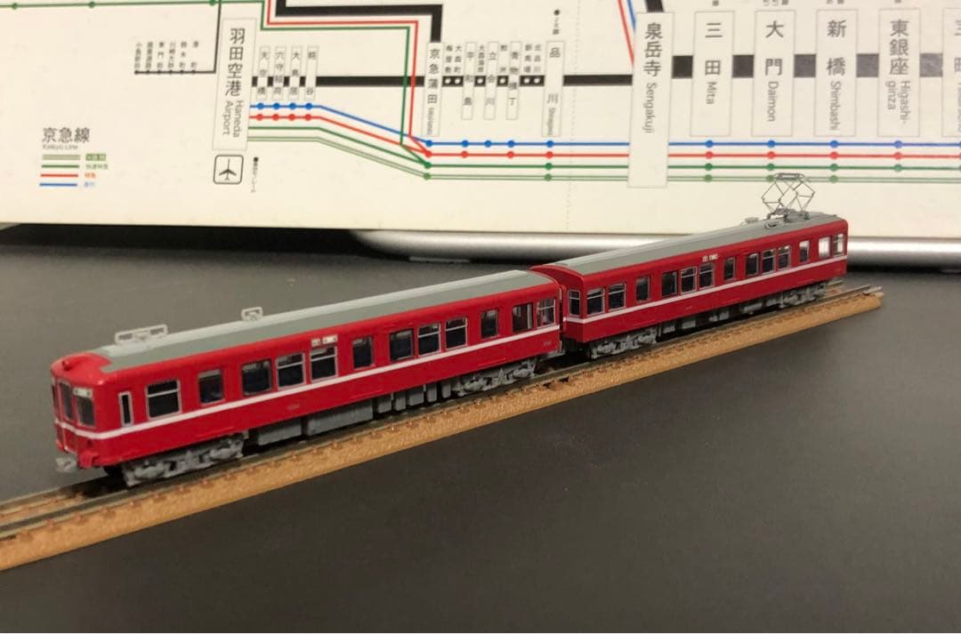 管理番号1674 京急 旧1000形 非冷房 Nゲージ6両【駆動車・パンタ難】