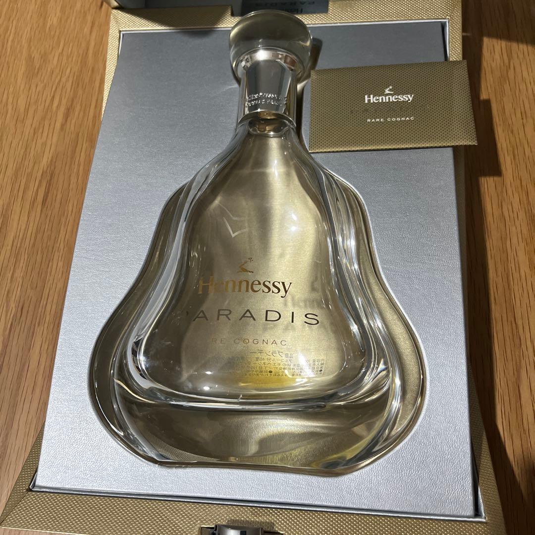 ppp　Hennessy Paradis ブランデー 空瓶　空箱セット