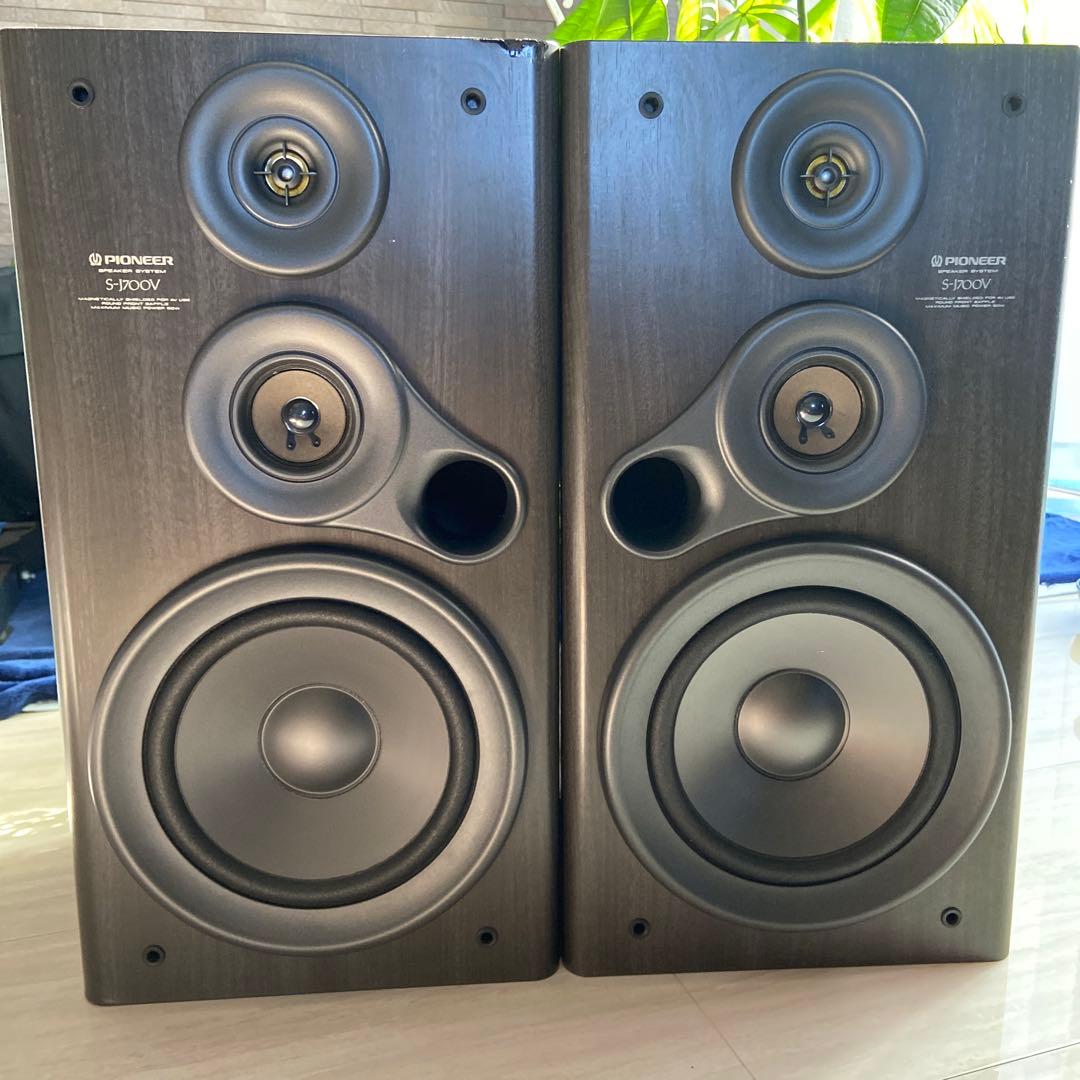 PIONEER 3ウェイスピーカー S-J700V 動作確認済み 2本セット